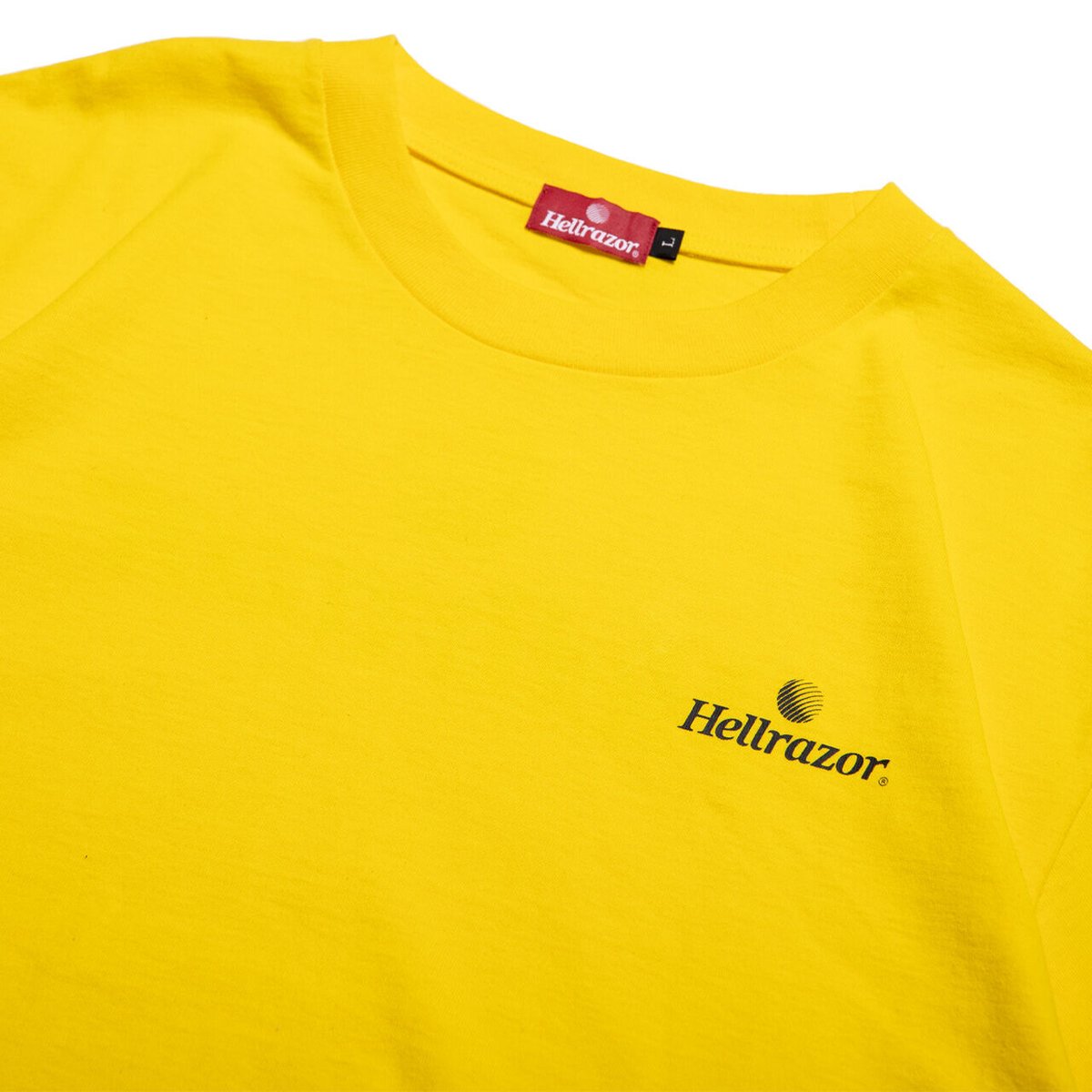 HELLRAZOR TRADEMARK LOGO L/S SHIRT YELLOW | FLA...