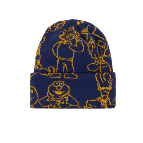 CLASSIC GRIP CONFUSED BEANIE NAVY