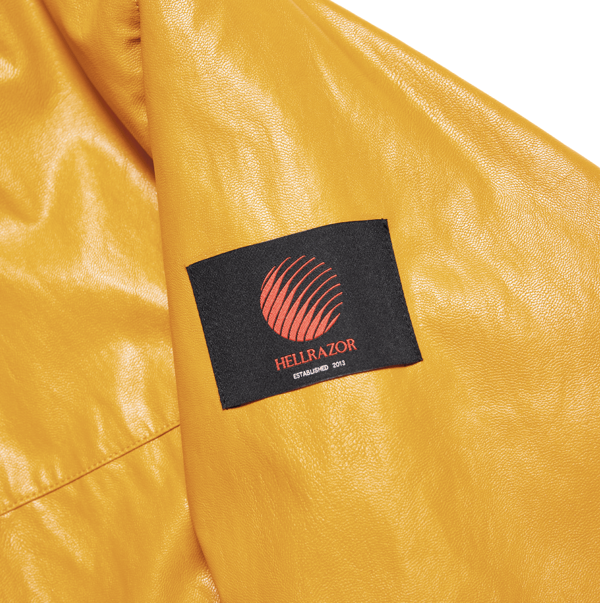 HELLRAZOR/ヘルレイザーFAUX LEATHER TRUCK SUIT HELLRAZOR LEATHER TRUCK SUIT GOLD | FLAME STORE