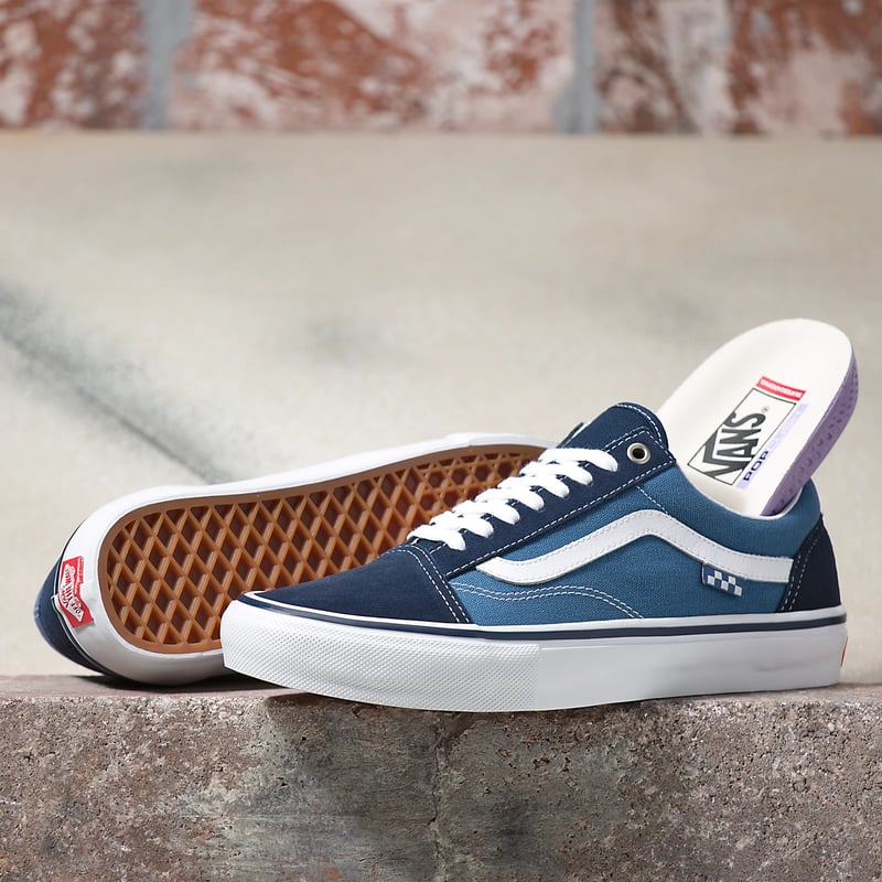 VANS SKATE OLD SKOOL NAVY/WHITE | FLAME STORE