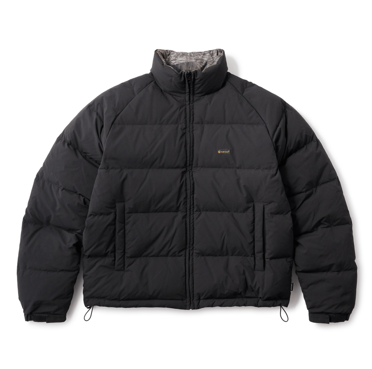 やすと HELLRAZOR ジャケット L HELLRAZOR RIPSTOP REVERSIBLE DOWN JACKET BLACK/