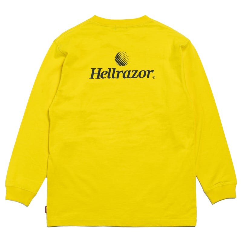 HELLRAZOR TRADEMARK LOGO L/S SHIRT YELLOW | FLA HELLRAZOR TRADEMARK LOGO L/S SHIRT YELLOW | FLA