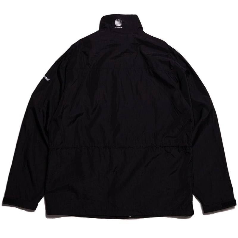 HELLRAZOR ARTISAN NYLON JACKET BLACK | FLAME STORE HELLRAZOR ARTISAN NYLON JACKET BLACK | FLAME STORE