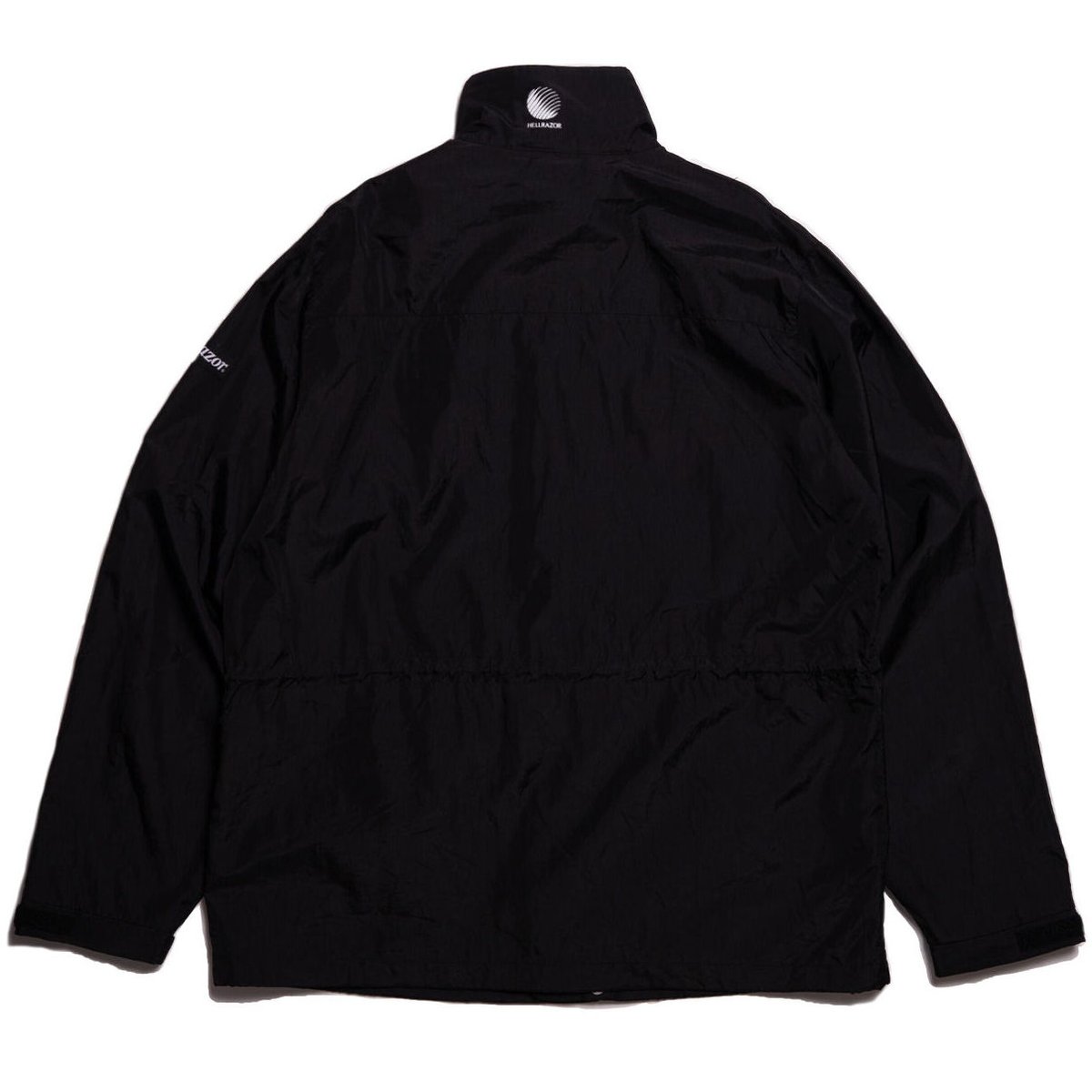 HELLRAZOR ARTISAN NYLON JACKET BLACK | FLAME STORE HELLRAZOR ARTISAN NYLON JACKET BLACK | FLAME STORE