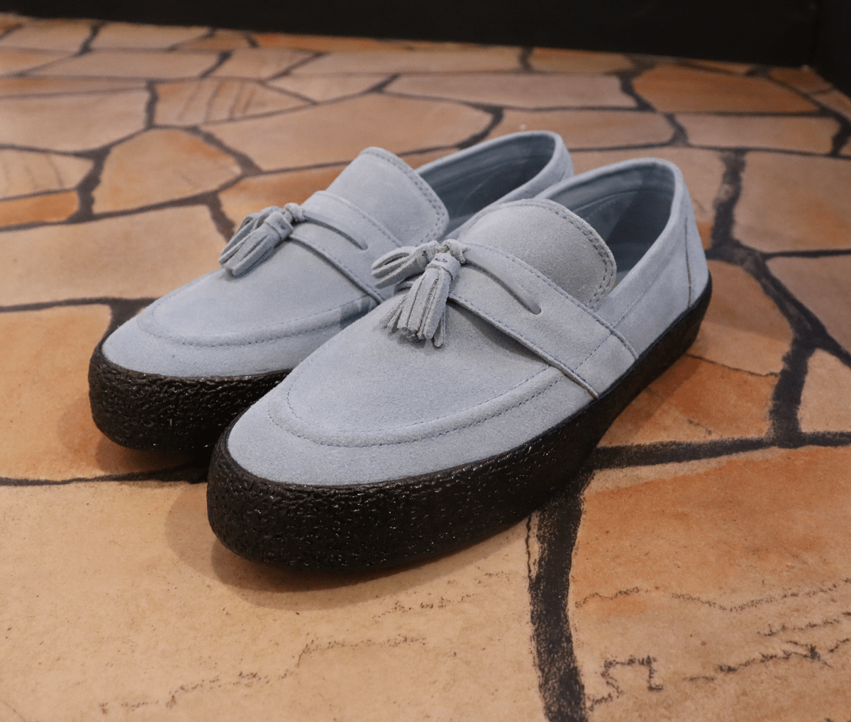 LAST RESORT AB VM005 LOAFER DUSTY BLUE BLACK |
