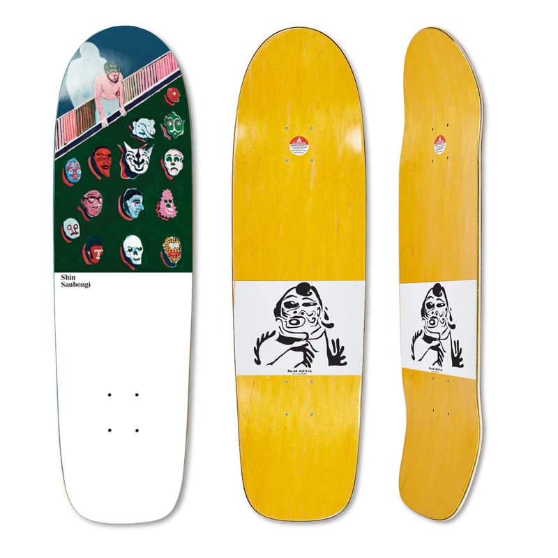 POLAR SKATE CO. SHIN SANBONGI THROPHY HEADS DEC POLAR SKATE CO. SHIN SANBONGI THROPHY HEADS DEC