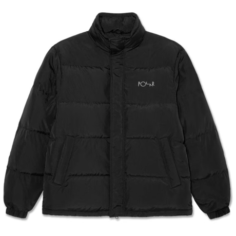 POLAR SKATE CO. POLAR BASIC PUFFER BLACK | FLAM