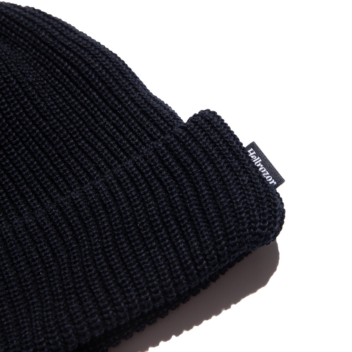 HELLRAZOR SOLID COTTON BEANIE BLACK | FLAME STORE