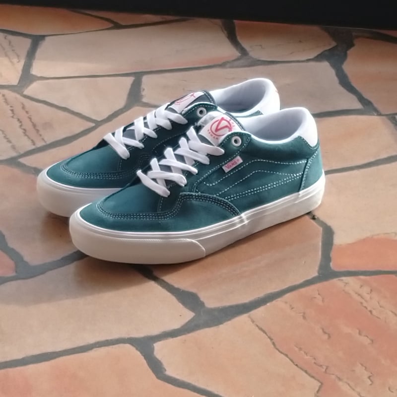 VANS SKATE ROWAN LEATHER BLUE FLAME STORE