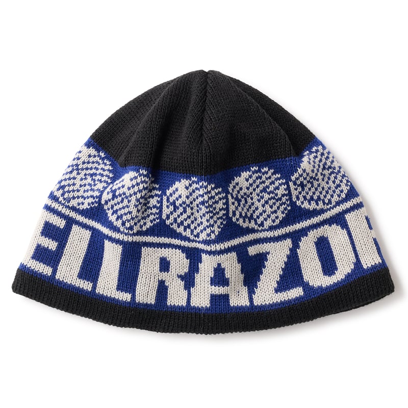 あ*様 ヘルレイザーブルー　ビーニーfti punkandyo HELLRAZOR BOARDER BEANIE BLACK | FLAME STORE