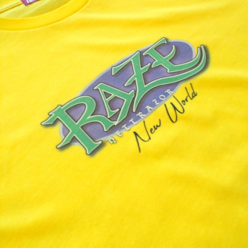 HELLRAZOR RAZE POISONER LOGO SHIRT YELLOW | FLA