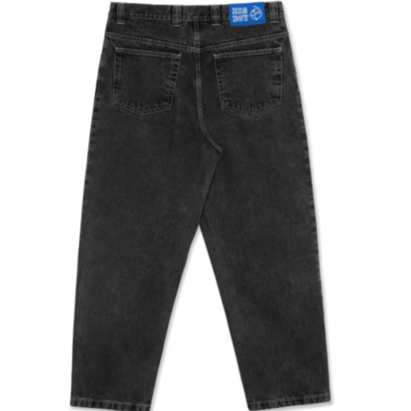 BIG BOY JEANS SILVER BLACK Sサイズ