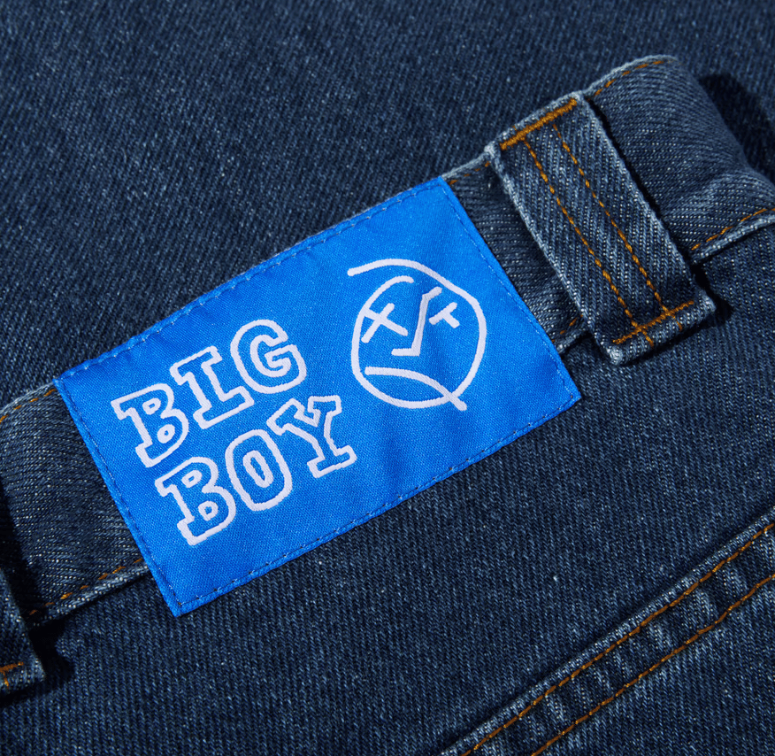 POLAR SKATE CO. BIG BOY JEANS DARK BLUE | FLAME