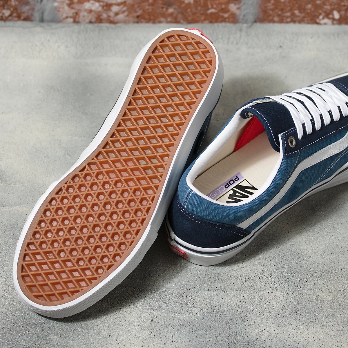 VANS SKATE OLD SKOOL NAVY/WHITE | FLAME STORE