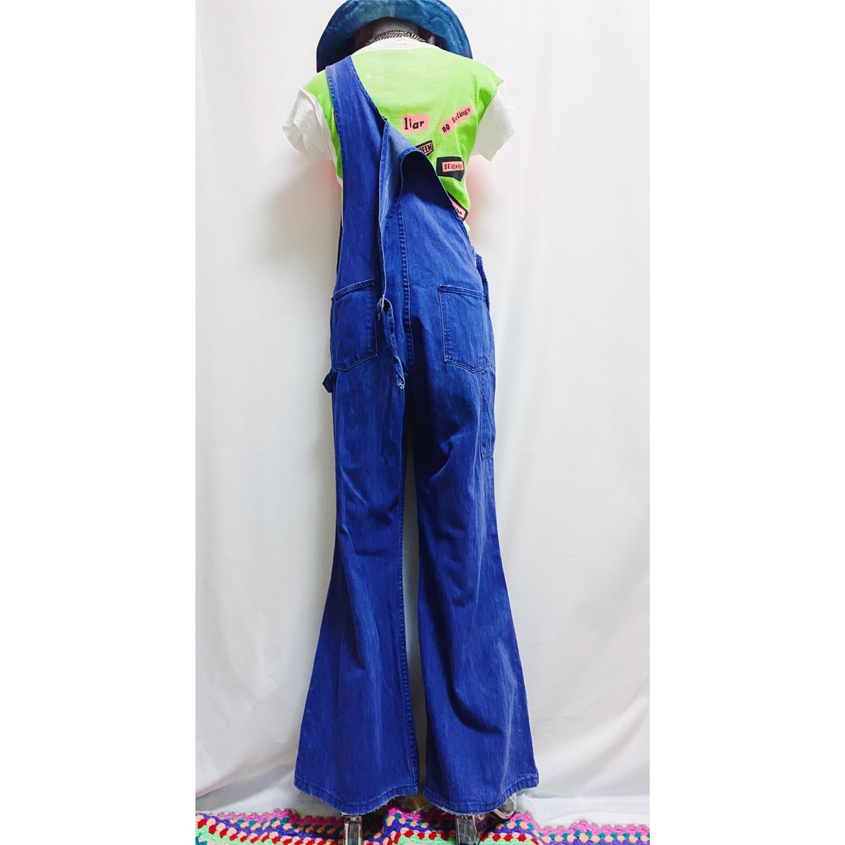 稀少》Vintage 鬼フレア McCampbell 70's オーバーオール