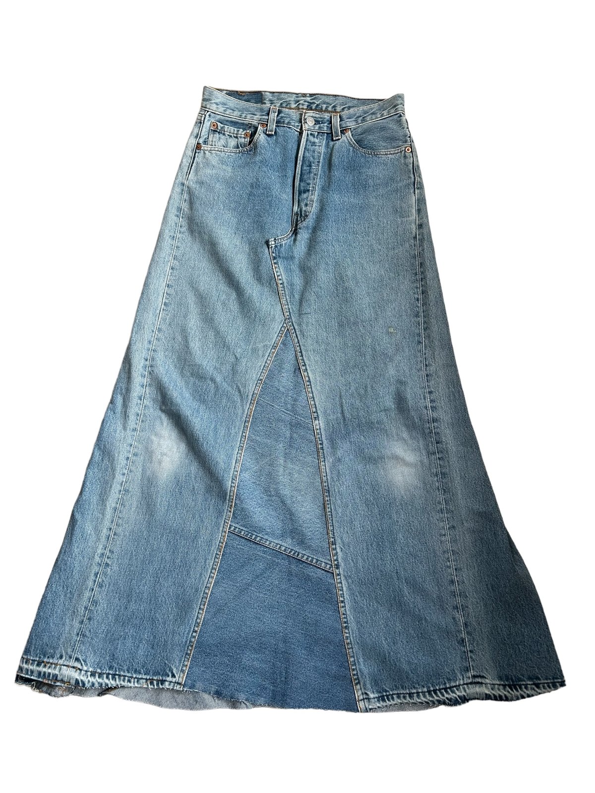 2406302 Vintage Levi's 501 USA 90s リメイクデニムロングスカ 2406302 Vintage Levi's 501 USA 90s リメイクデニムロングスカ