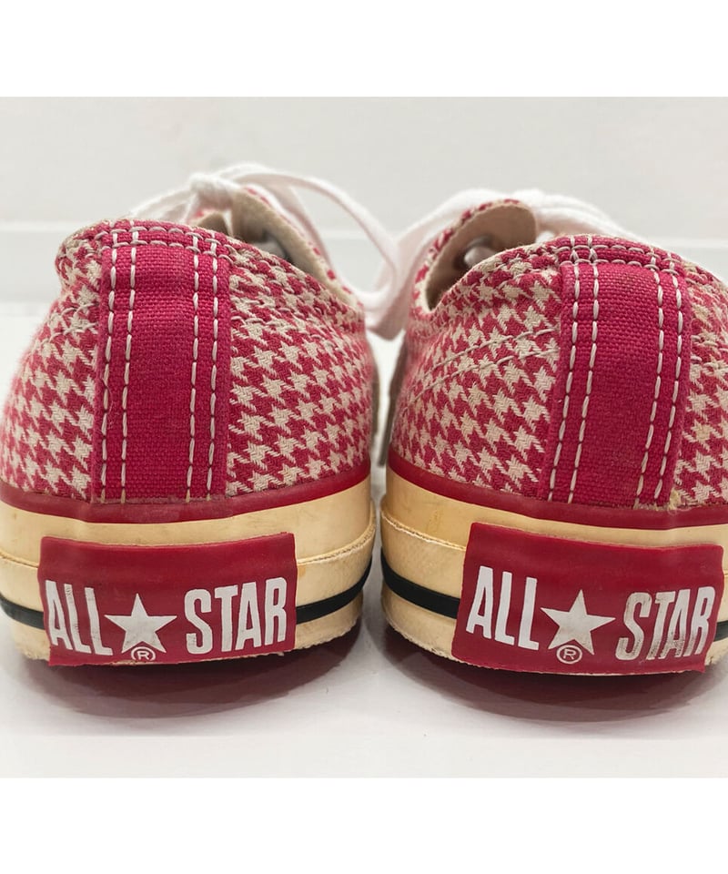220095 USED CONVERSE 千鳥格子柄スニーカー LOW 24 5 | ERA