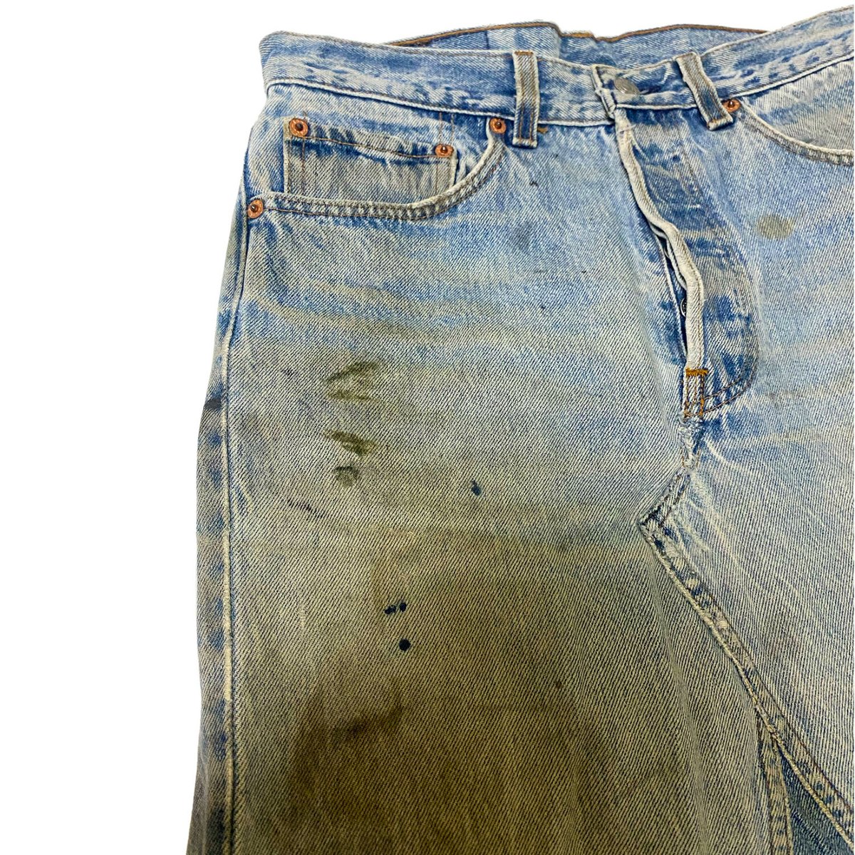 220034 Vintage 90s Levis リメイクデニムロングスカート M〜L