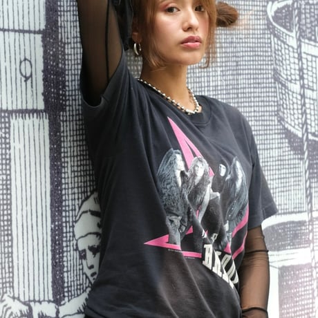 bad lands バッドランズ Tシャツ buttstain tayhunt BADLANDS】ロックTシャツ メンズ バンドTシャツ メンズ BADLANDS