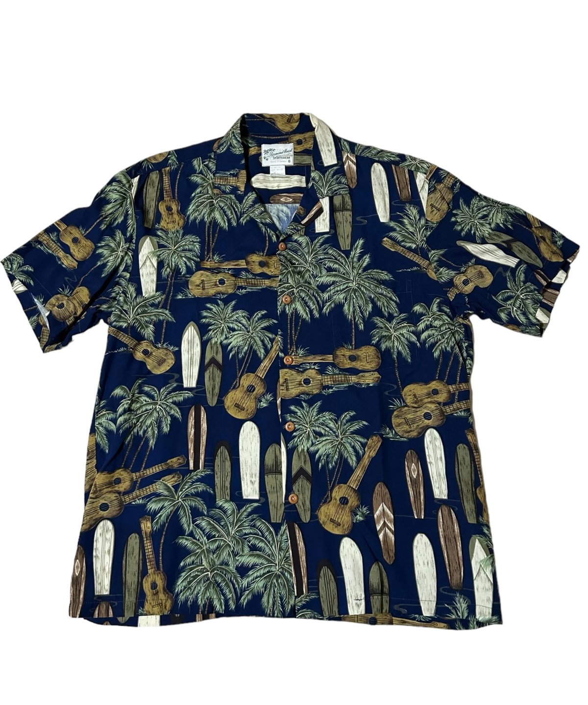 90S ハワイ製 Diamond Head Sportswear アロハシャツ 90S ハワイ製 Diamond Head Sportswear アロハシャツ - メルカリ