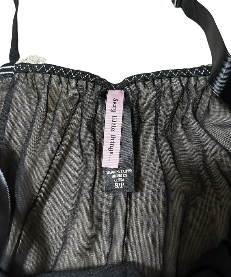 2406511 USED Victoria's Secret フレアシースルーランジェリー 2406511 USED Victoria's Secret フレアシースルーランジェリー