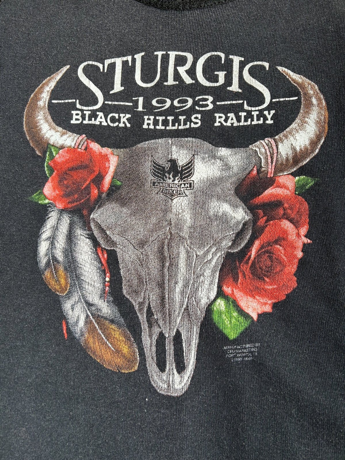 2406106 Vintage STURGIS 90s ヴィンテージレースリメイクタンク 2406106 Vintage STURGIS 90s ヴィンテージレースリメイクタンク
