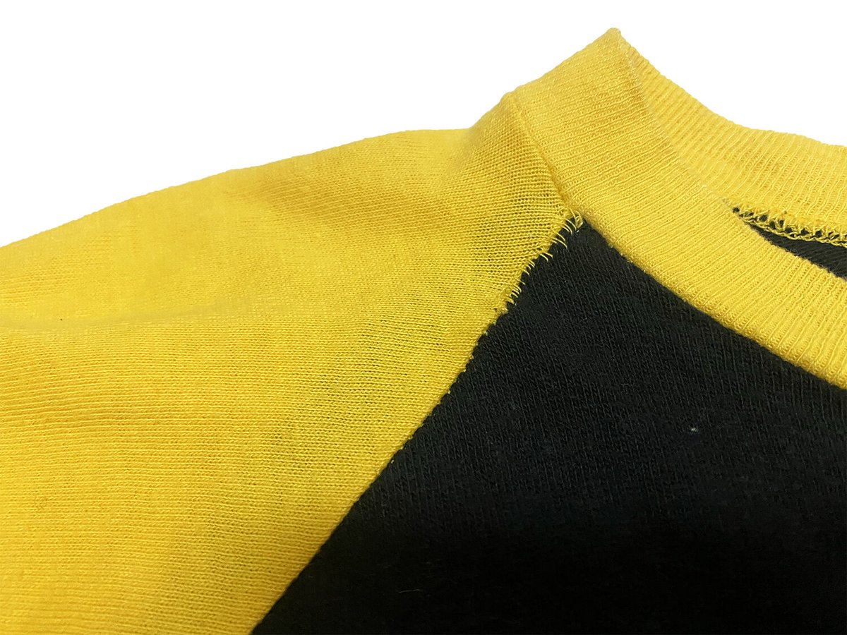 2200148 Vintage 80s Pakistan cotton ACDCラグラン7部丈