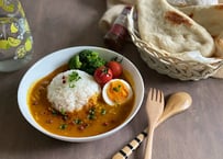 【レシピ動画】スパイスカレー＆米粉ナン