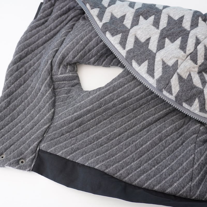 千鳥柄キルティングベスト | hashicco