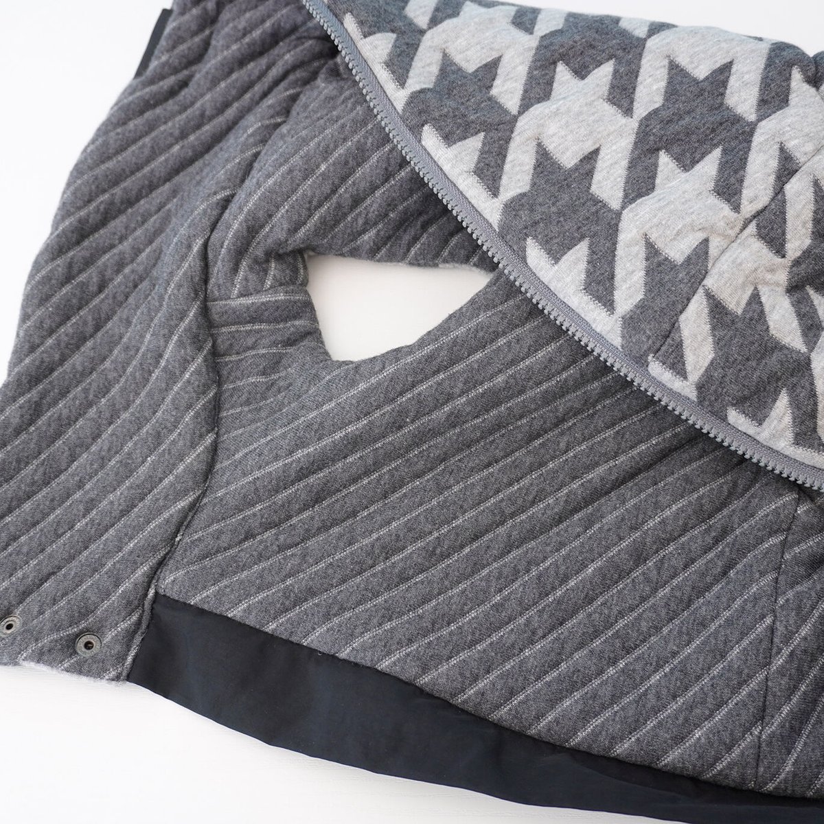 千鳥柄キルティングベスト | hashicco