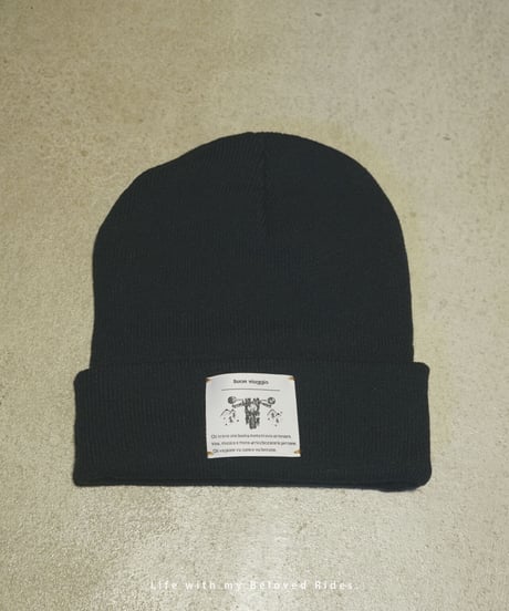 Beanie 2023WS Black #愛車のある暮らし #ニット帽