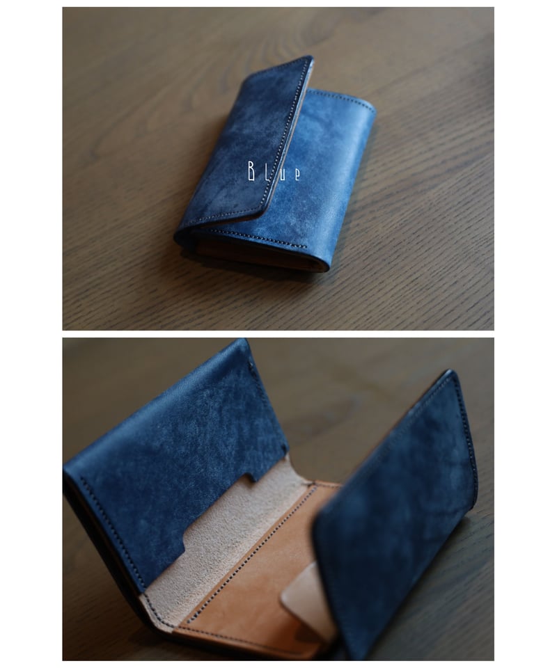 必要にして十分” オリジナルミニ財布 y'｜専用ストラップ付き ※財布に