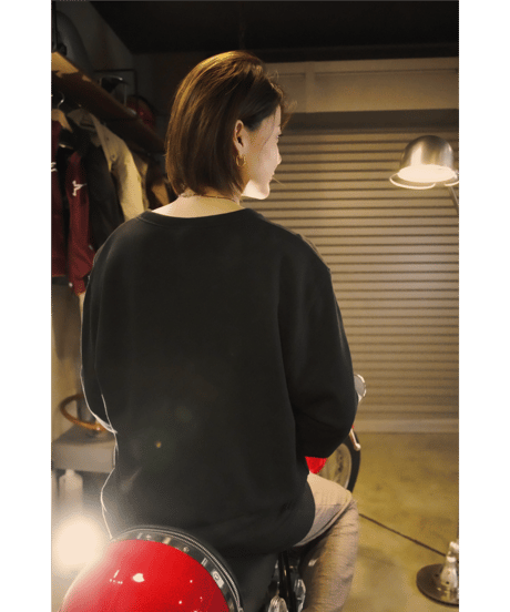 【オリジナル新商品】スウェットシャツ＿ツーリングやドライブ、仕事服にも。Casa Garage Original Sweatshirt_Tricolore