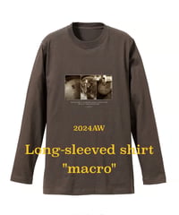 【通年定番】ロンT "まくろ"  _Long-sleeved shirt "macro"