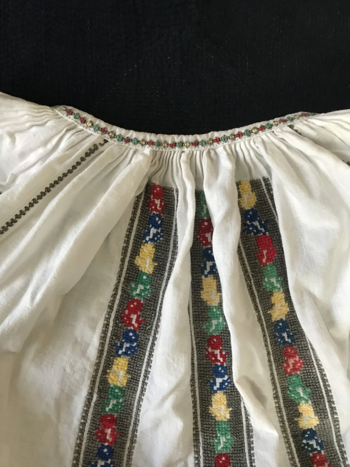 新入荷： ルーマニア ヴィンテージ 手刺繍 ブラウス | Vintage Textile 