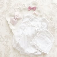 【即納】Romper & Bonnet set