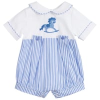 【即納】Blue & white cotton （木馬）