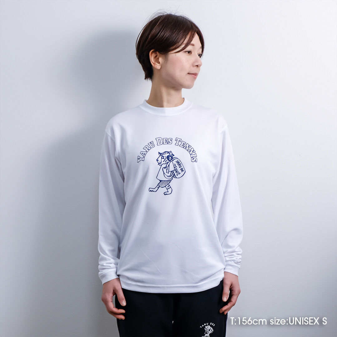 YARU des TENNIS ヤルデテニス / COLLEGE LOGO DRY LONGS