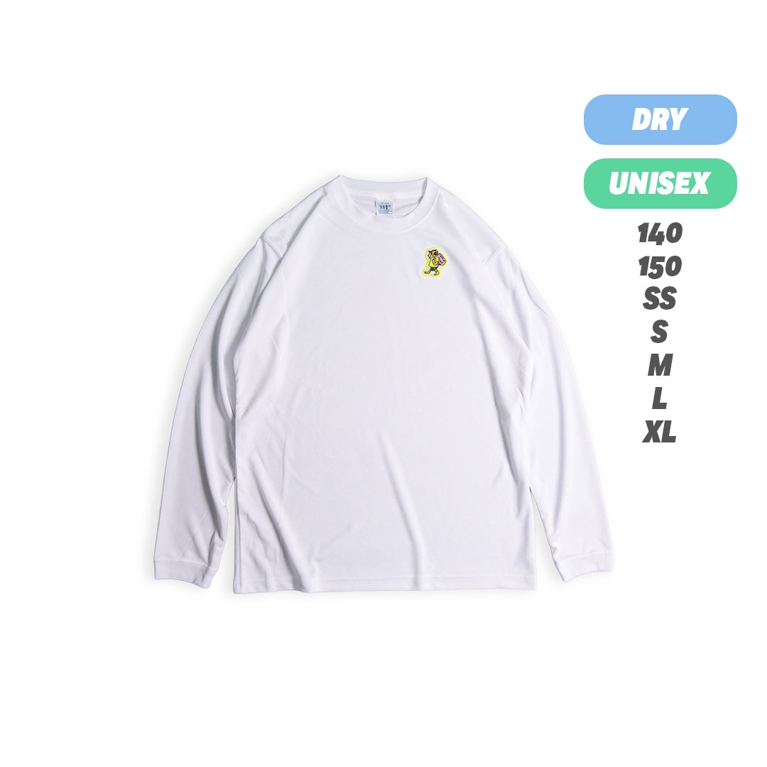 YARU des TENNIS ヤルデテニス / NEON EMBROIDERY DRY LO