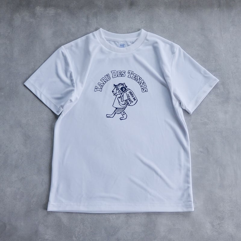 YARU des TENNIS ヤルデテニス / COLLEGE LOGO DRY TEE /