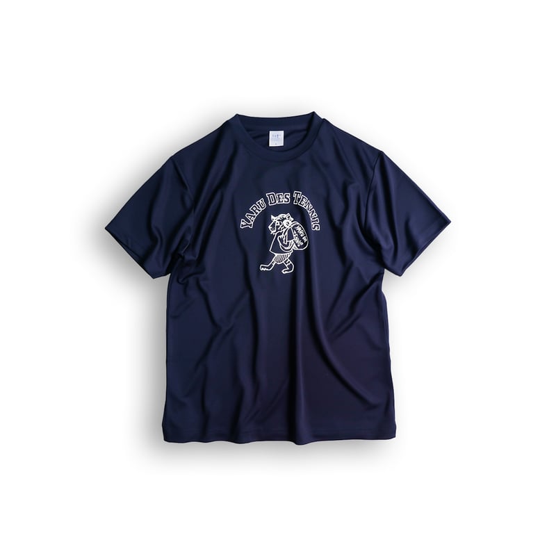 YARU des TENNIS ヤルデテニス / COLLEGE LOGO DRY TEE /
