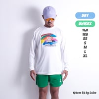 YARU des TENNIS ヤルデテニス / TASUKU co-create DRY LONGSLEEVE 001  / WHITE