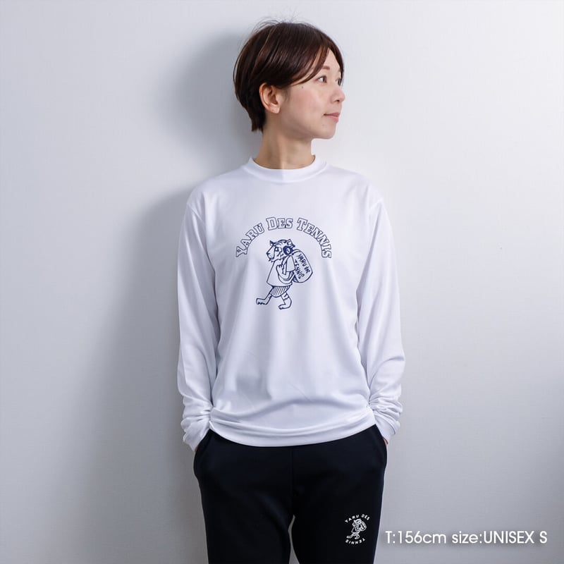 YARU des TENNIS ヤルデテニス / COLLEGE LOGO DRY LONGS