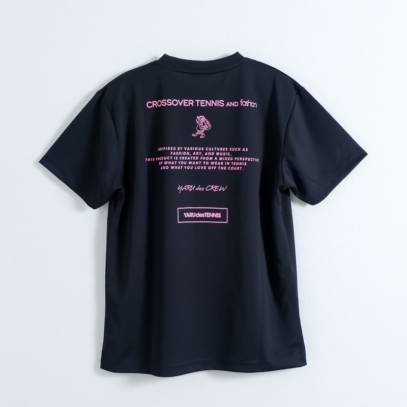 on Count テニスウェア　Tシャツ　Count T Fade　 XLサイズ YARU des TENNIS ヤルデテニス / NET HEIGHT DRY TEE / B