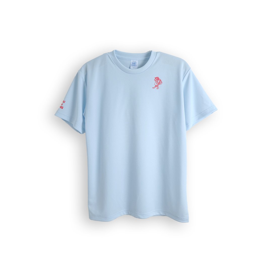 YARU des TENNIS ヤルデテニス / GAME SHIRT / ICEGREY×C