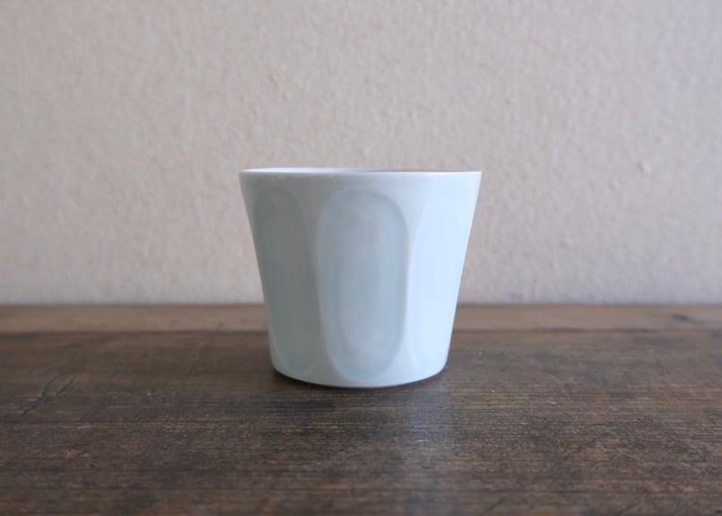 竜山窯 五嶋竜也 青白磁カップB / Blue porcelain cup B | 月花 on