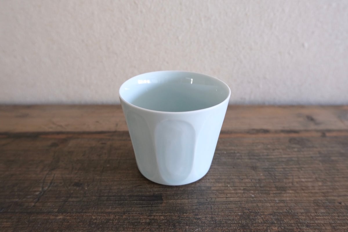 五嶋竜也 青白磁カップB / Tatsuya Goshima Blue porcelain C