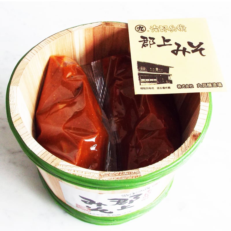 本格味噌 郡上みそ 杉樽詰 | Marushojozojo's STORE