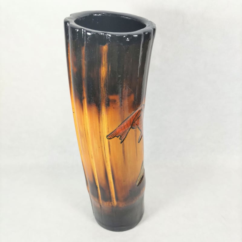 竹製花瓶 Amazon.co.jp: 花器 花瓶 竹製 インテリア 竹の籐 DIY 置物