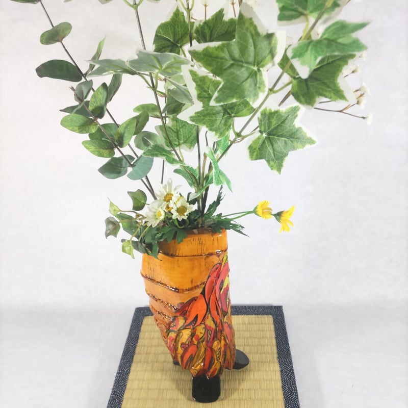 花器　つり竹花器 竹製花器 | 南アルプス竹工房 竹石【ちくせき】 STORE